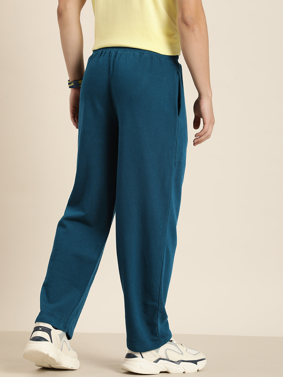Men Lightweight Relaxed Fit Baggy Korean Pant