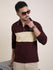Mens Full Sleeve Polo Neck Embroidered Regular Fit Tshirts