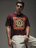 Mens Half Sleeve Drop Shoulder Printed Oversized Fit T-Shirts