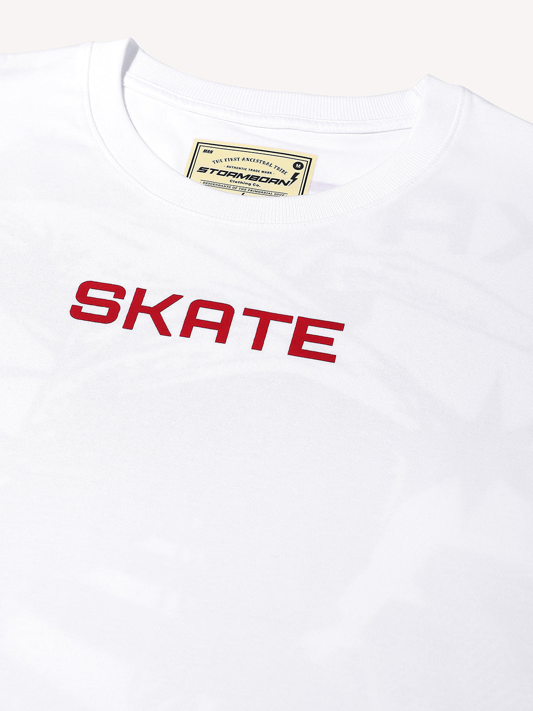 Mens Half Sleeve Drop Shoulder Printed Oversized Fit T-Shirts