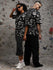 Mens Half Sleeve Drop Shoulder Printed Oversized Fit T-Shirts