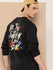 Mens Full Sleeve Round Neck Back Printed Oversized Fit Tshirts