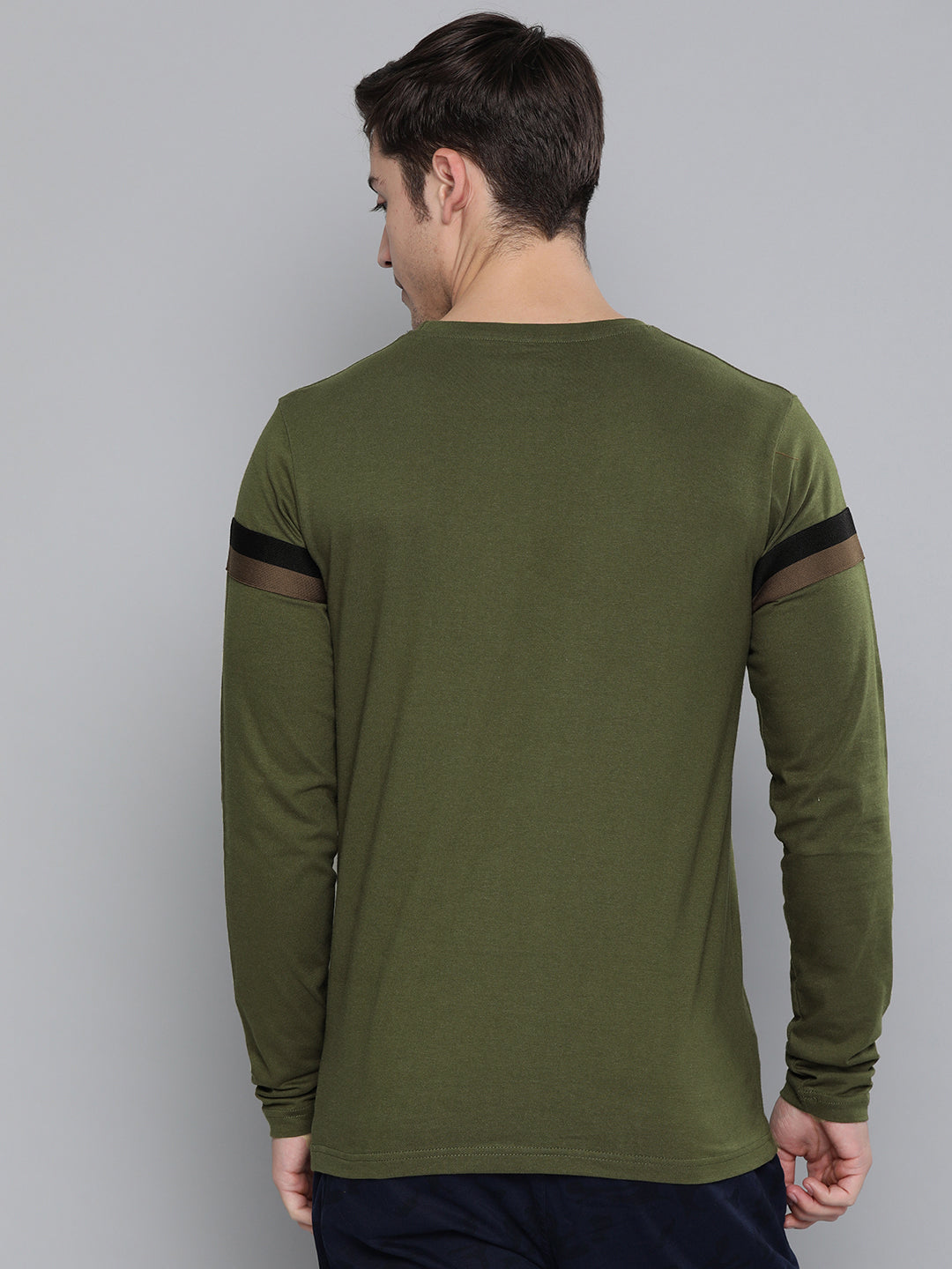 Mens Full Sleeve Round Neck Regular Fit T-Shirts
