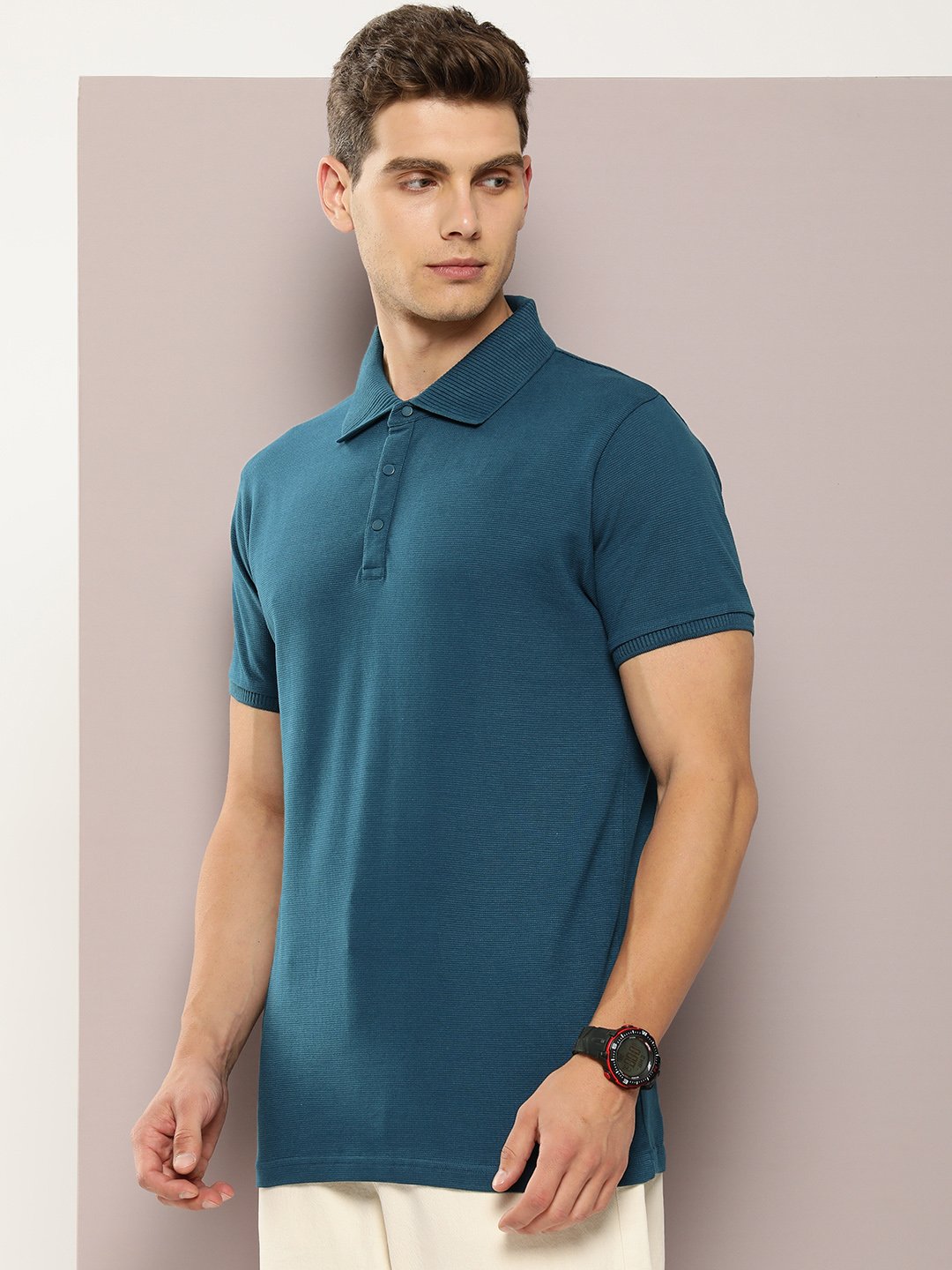 Mens Half Sleeve Regular Fit Polo T-Shirts