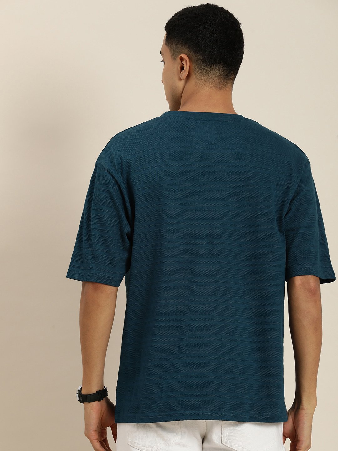 Mens Half Sleeve Round Neck Oversized Fit T-Shirts