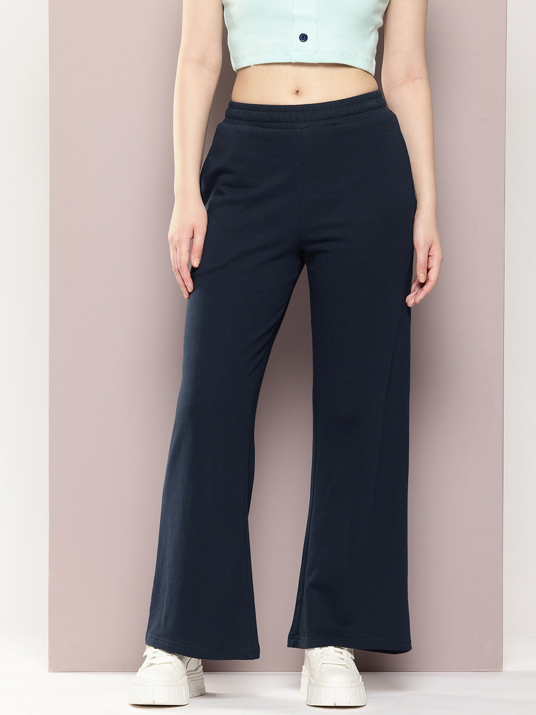 Women Ultra Soft Drapey Cotton Extra Baggy Korean Pant