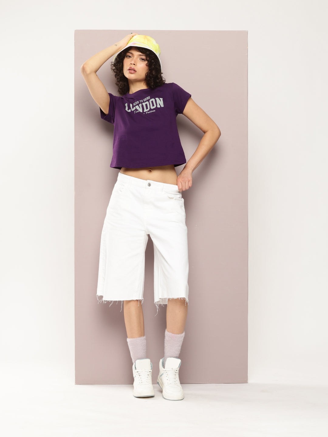 Womens Half Sleeve Round Neck Printed Regular Fit Tshirts