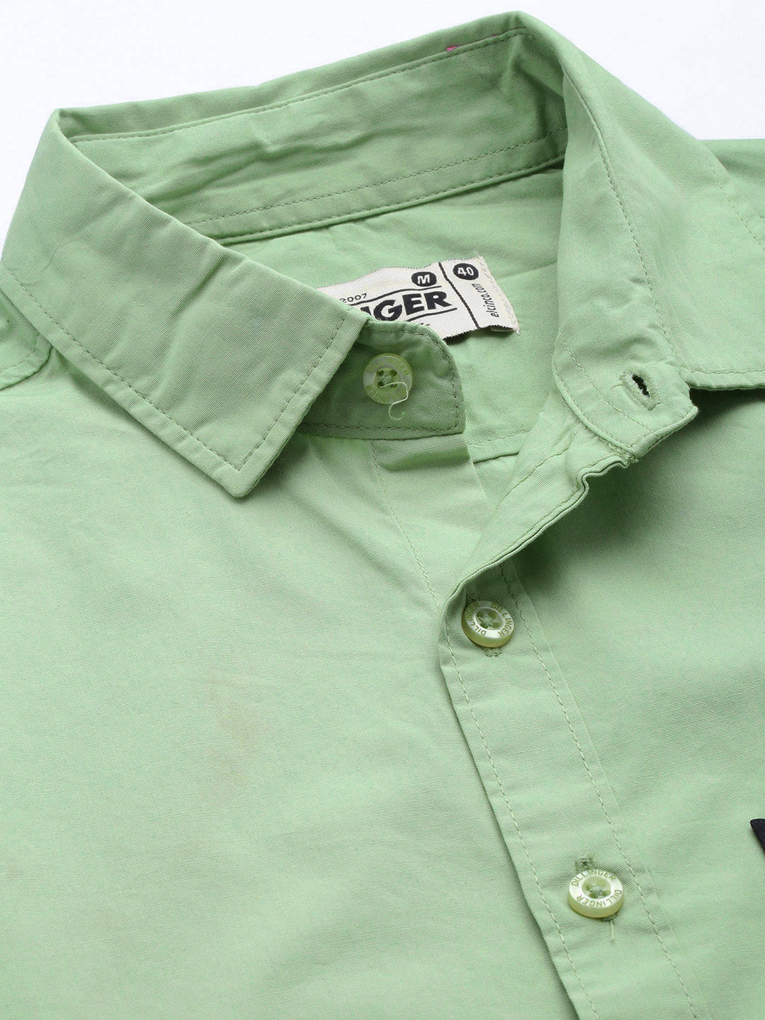 Mens Plain Full Sleeve Shirt With Pocket