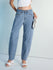Womens Boot Cut Strech Denim Jeans Pant