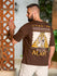Mens Half Sleeve Drop Shoulder Printed Oversized Fit T-Shirts