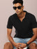 Mens Half Sleeve Polo Neck Solid Regular Fit Tshirts