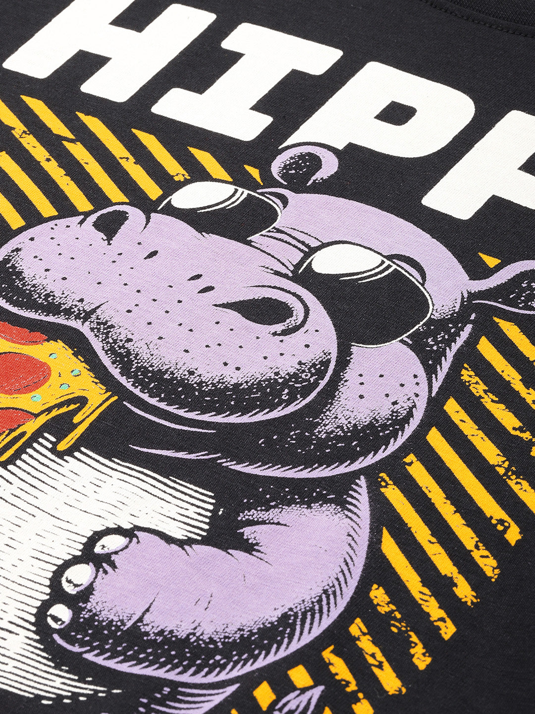 Womens Half Sleeve Round Neck Printed Boxy Fit Tshirts