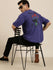 Mens Half Sleeve Round Neck Oversized Fit T-Shirts