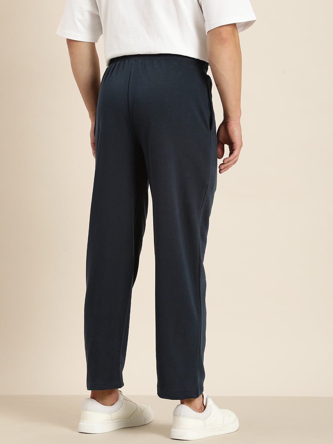 Men Lightweight Relaxed Fit Baggy Korean Pant