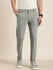 Men Solid Ankle-Length Chinos Trousers