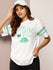 Womens Short Sleeve Printed Oversized Fit Tshirt