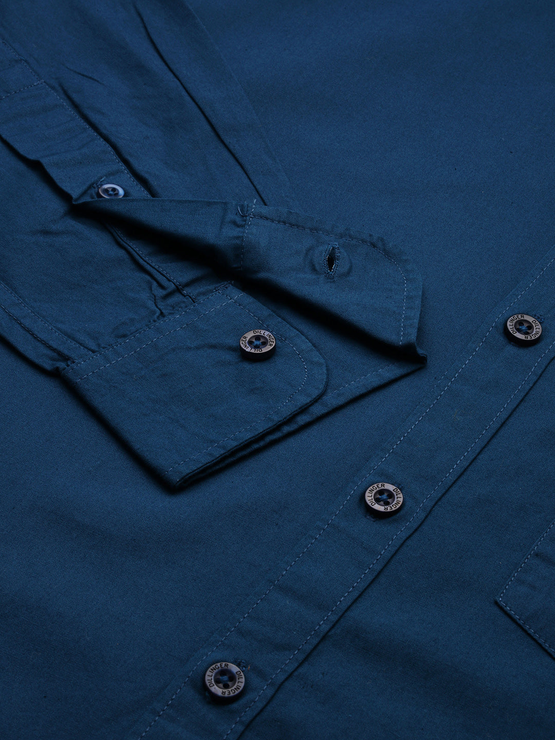 Mens Plain Full Sleeve Shirt With Pocket