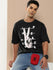 Mens Half Sleeve Round Neck Oversized Fit T-Shirts