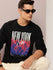 Mens Full Sleeve Round Neck Printed Oversized Fit Tshirts