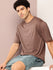 Mens Short Sleeve Round Neck Oversized Polyster Tshirt