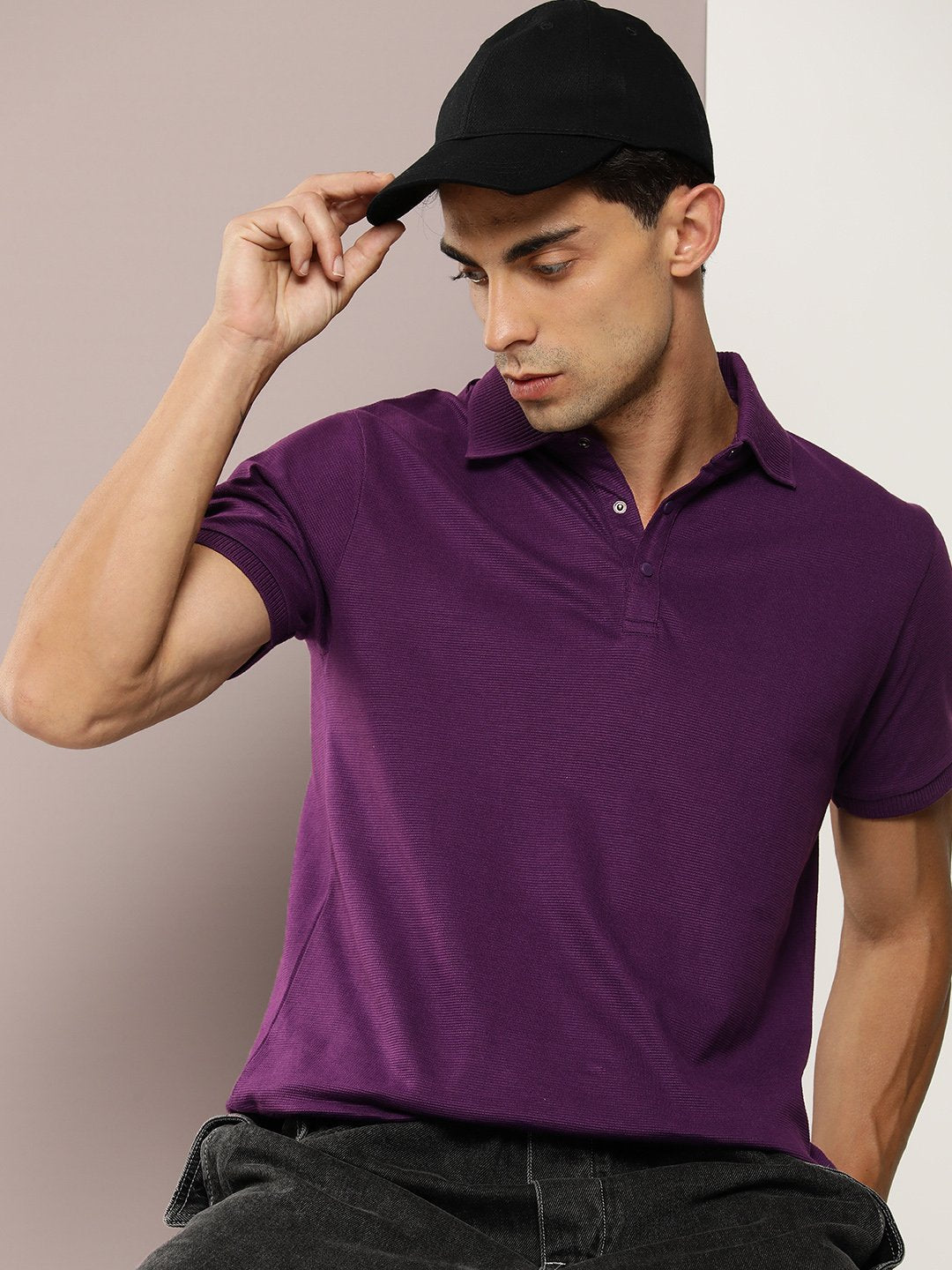 Mens Half Sleeve Regular Fit Polo T-Shirts