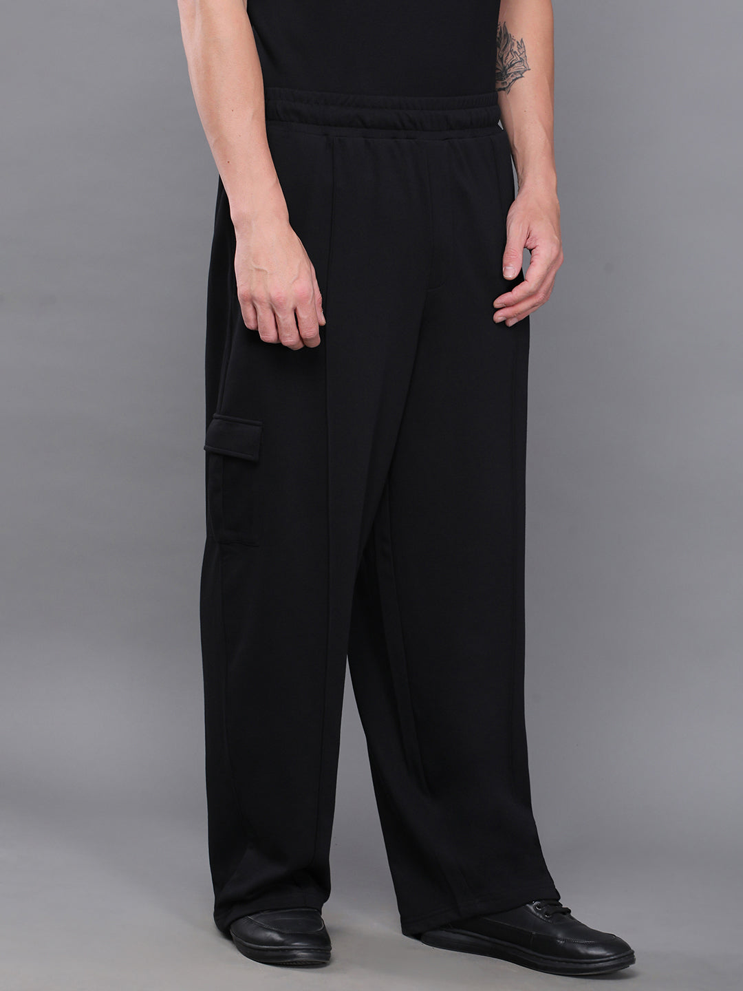Men Super Soft Cotton Extra Baggy Korean Pant