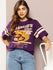 Womens Short Sleeve Printed Oversized Fit Tshirt