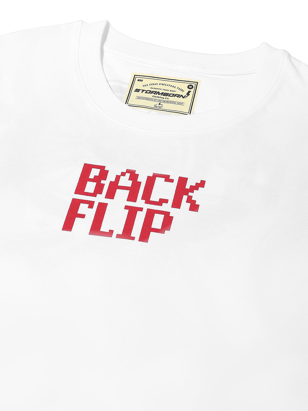 Mens Half Sleeve Drop Shoulder Printed Oversized Fit T-Shirts