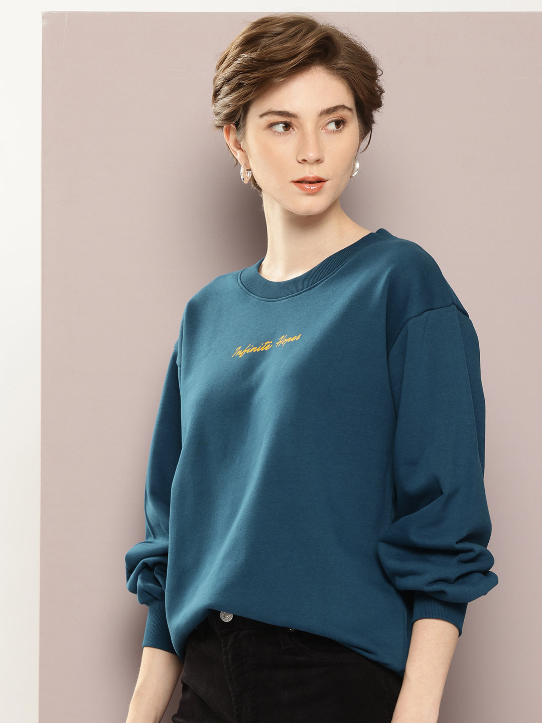 Womens Long Sleeve Oversized Sweatshirt