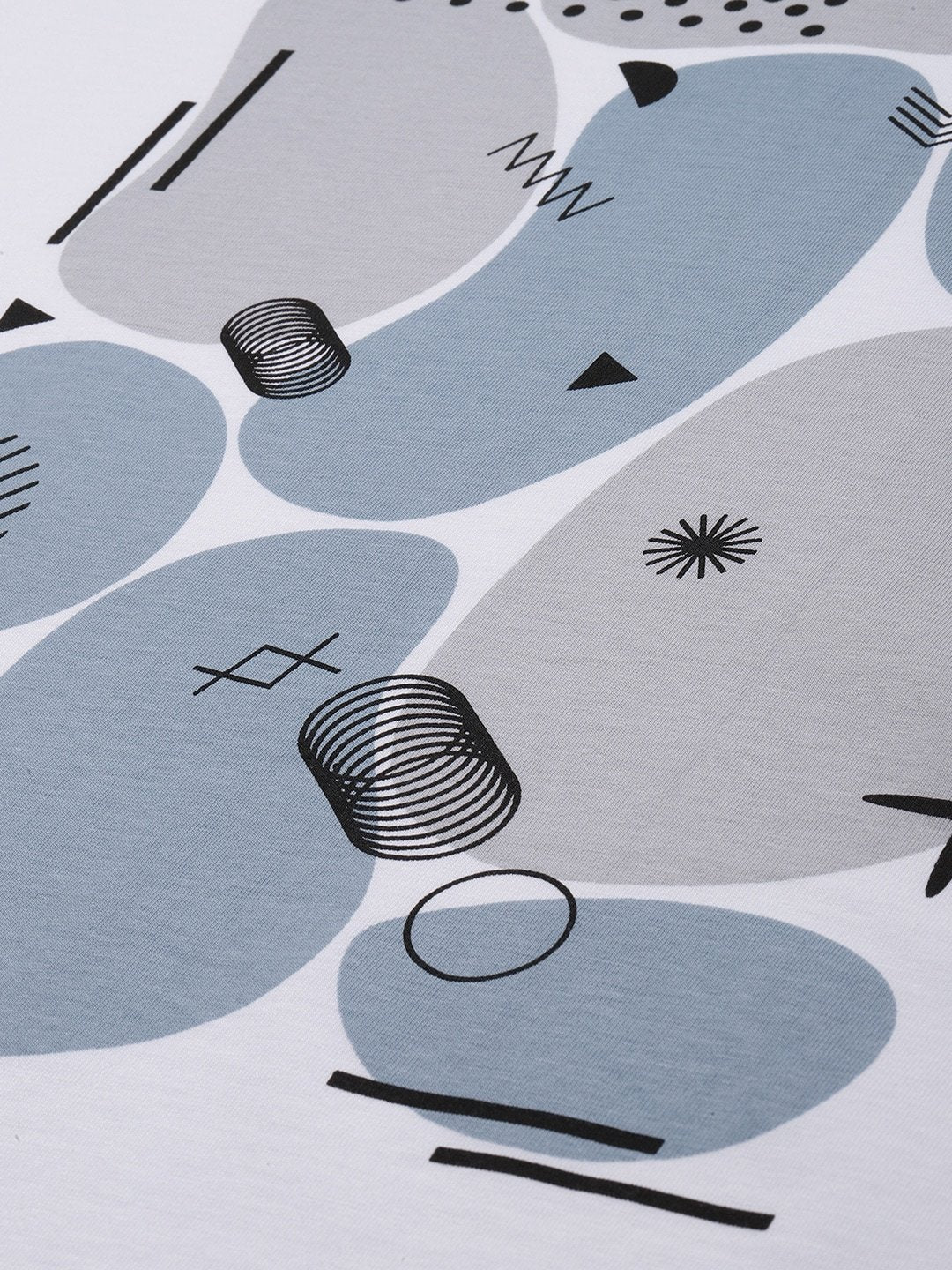 Womens Short Sleeve Round Neck Oversized Fit T-Shirt