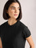 Womens Solid Regular Fit Lycra Jersey Round Neck Tshirt