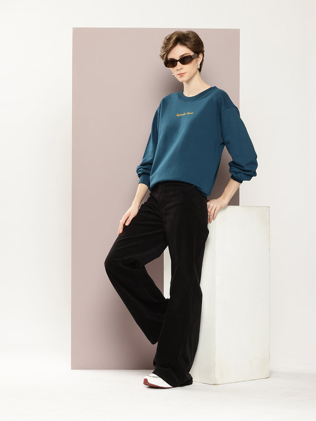 Womens Long Sleeve Oversized Sweatshirt