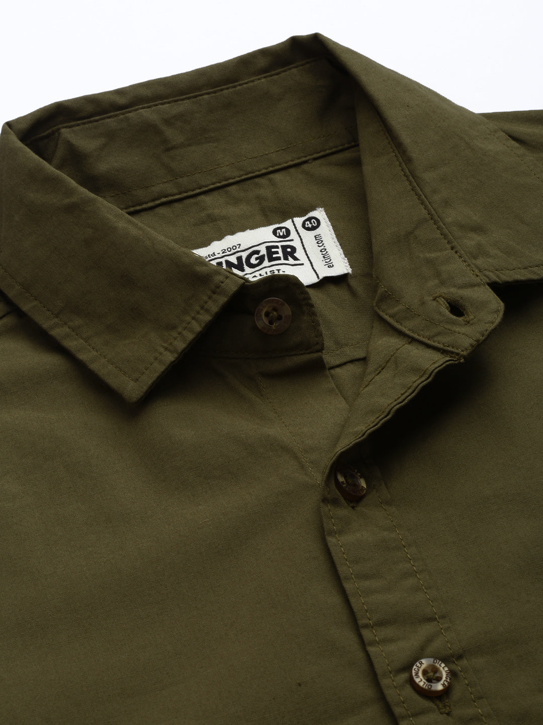 Mens Plain Full Sleeve Shirt With Pocket