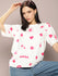 Womens Short Sleeve Round Neck Oversized Fit T-Shirt