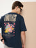 Mens Half Sleeve Round Neck Oversized Fit T-Shirts