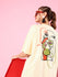 Womens Half Sleeve Drop Shoulder Printed Oversized Fit T-Shirts