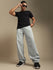 Men Plain Cargo Jeans