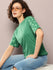 Womens Half Sleeve Round Neck Printed Oversized Fit Tshirts