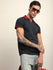 Mens Half Sleeve Polo Neck Solid Regular Fit Tshirts