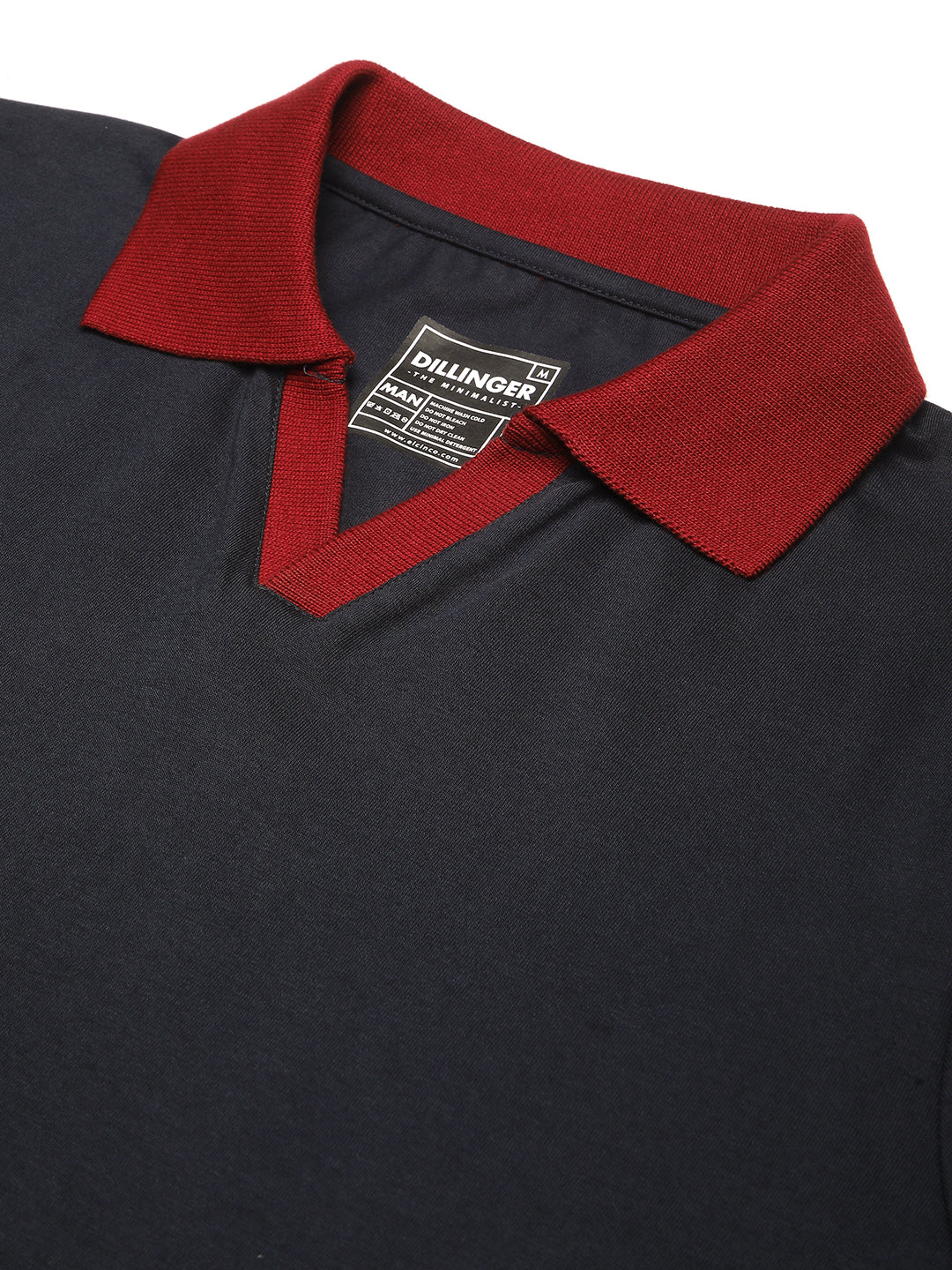Mens Half Sleeve Polo Neck Solid Regular Fit Tshirts