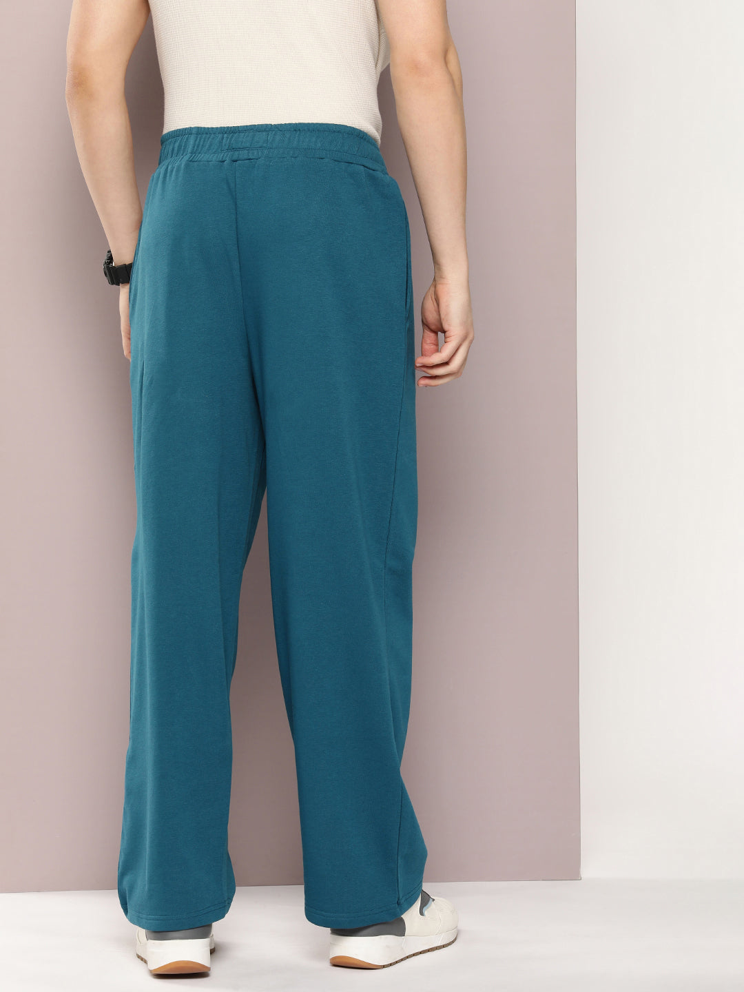 Men Super Soft Cotton Extra Baggy Korean Pant