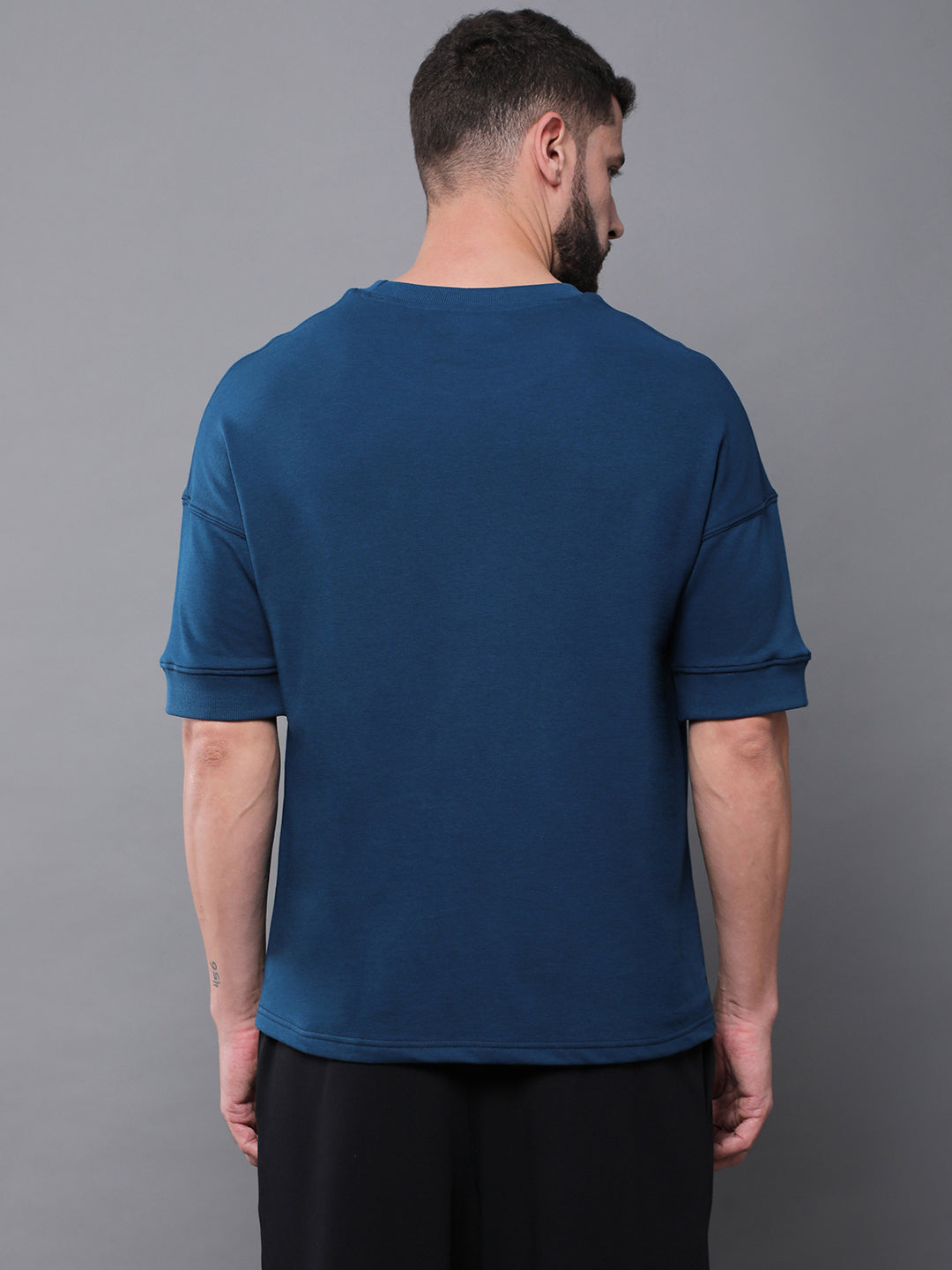 Mens Half Sleeve Round Neck Oversized Fit T-Shirts