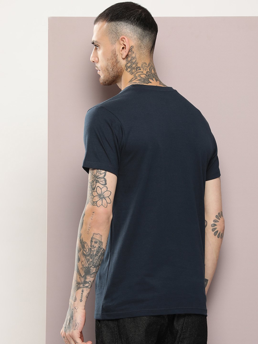 Mens Half Sleeve Round Neck Regular Fit T-Shirts