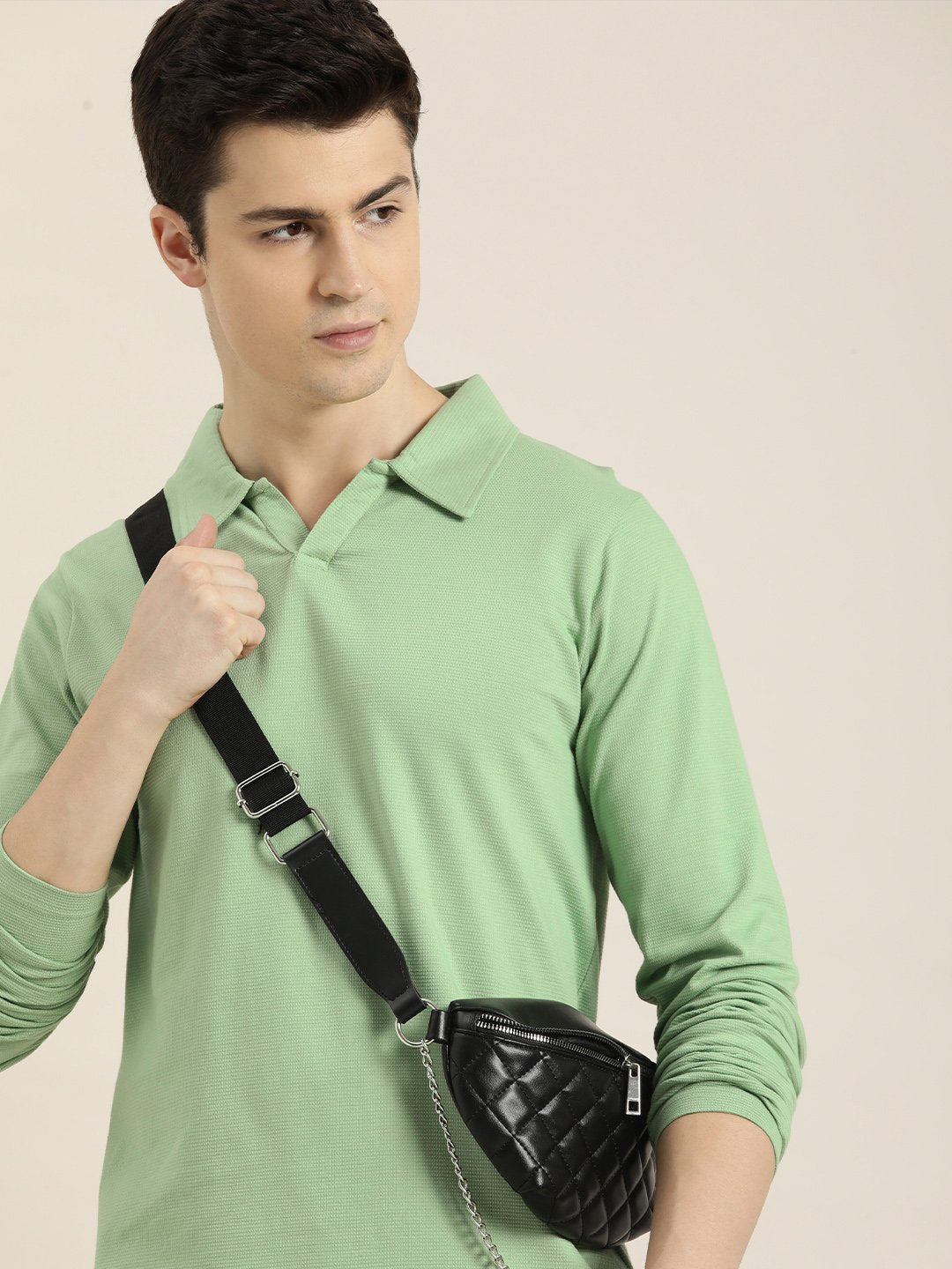 Mens Full Sleeve Regular Fit Polo T-Shirts