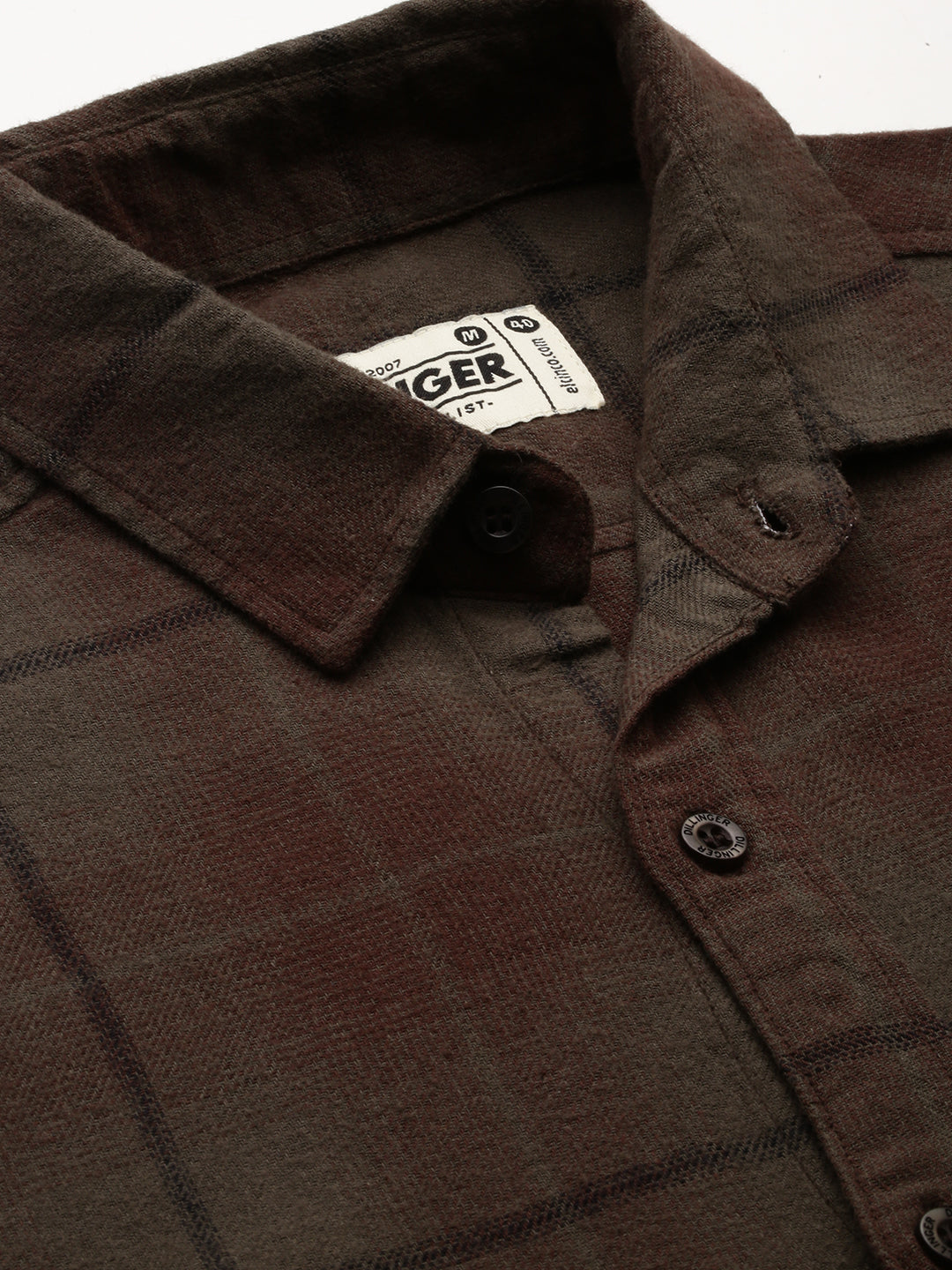 Men Checked Full Sleeve Shirt With Pocket
