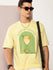 Mens Half Sleeve Round Neck Printed Oversized Fit Tshirts