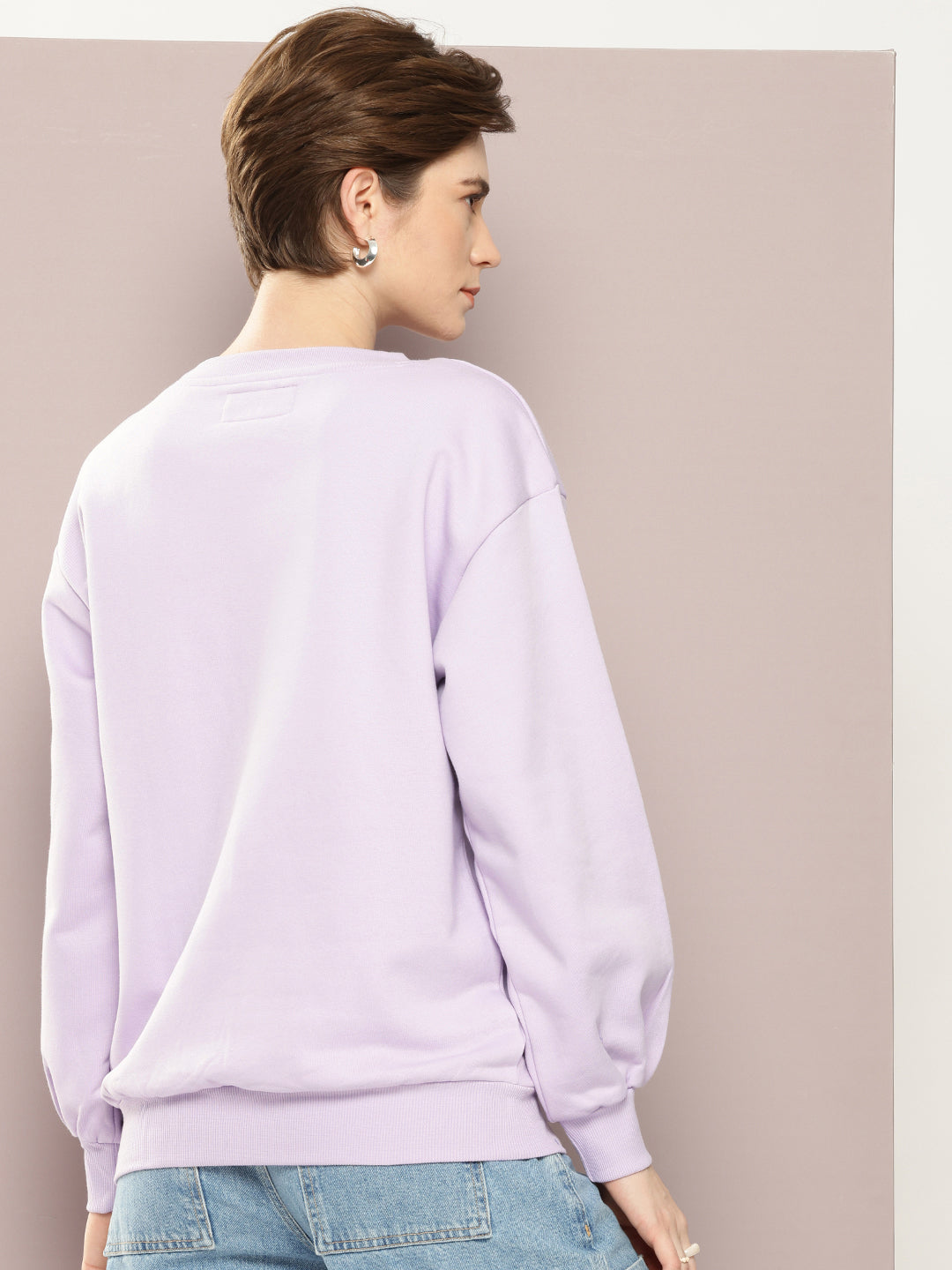 Womens Long Sleeve Oversized Sweatshirt