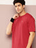 Mens Short Sleeve Round Neck Oversized Polyster Tshirt