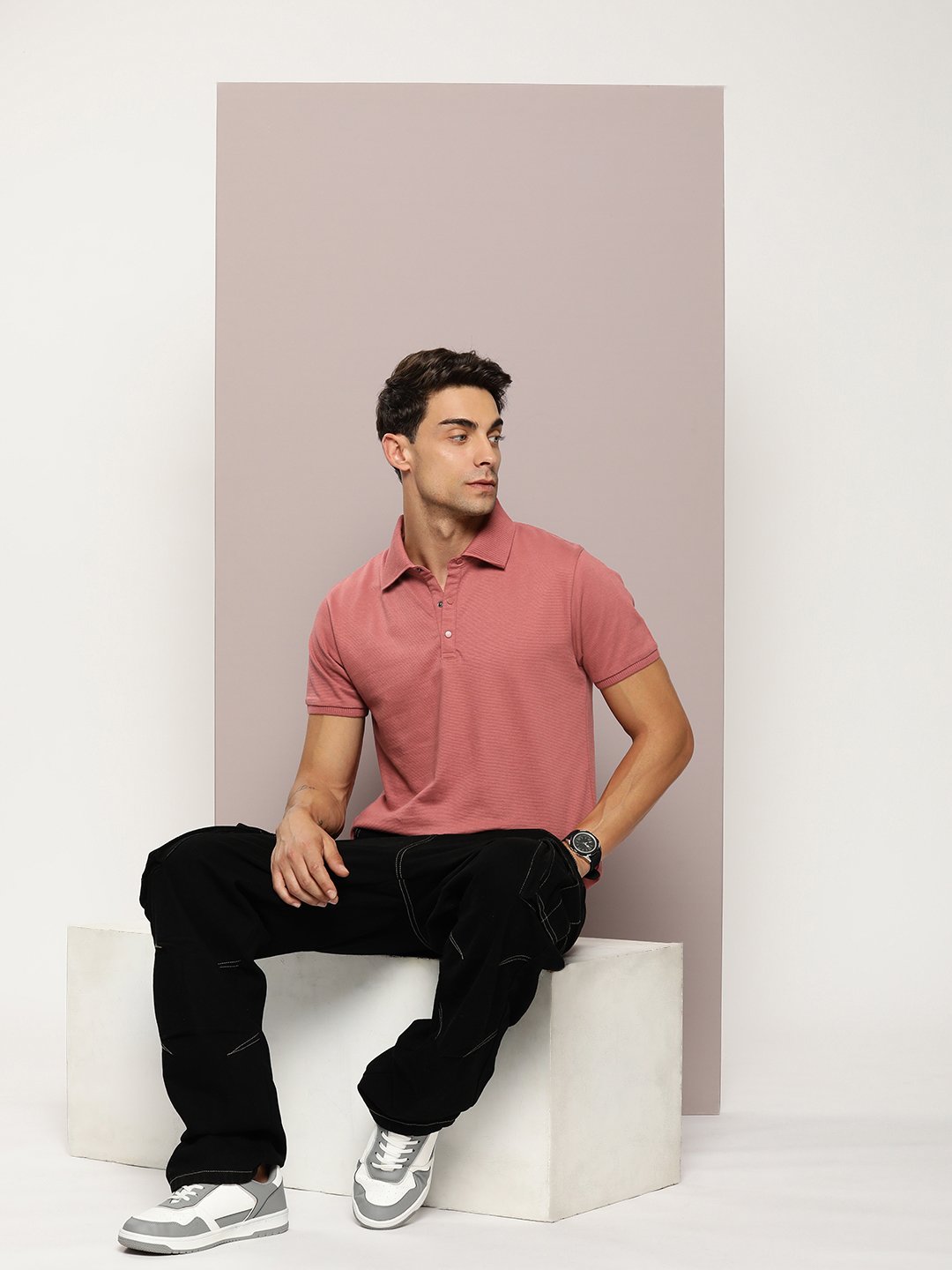 Mens Half Sleeve Regular Fit Polo T-Shirts