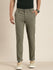Men Solid Ankle-Length Chinos Trousers